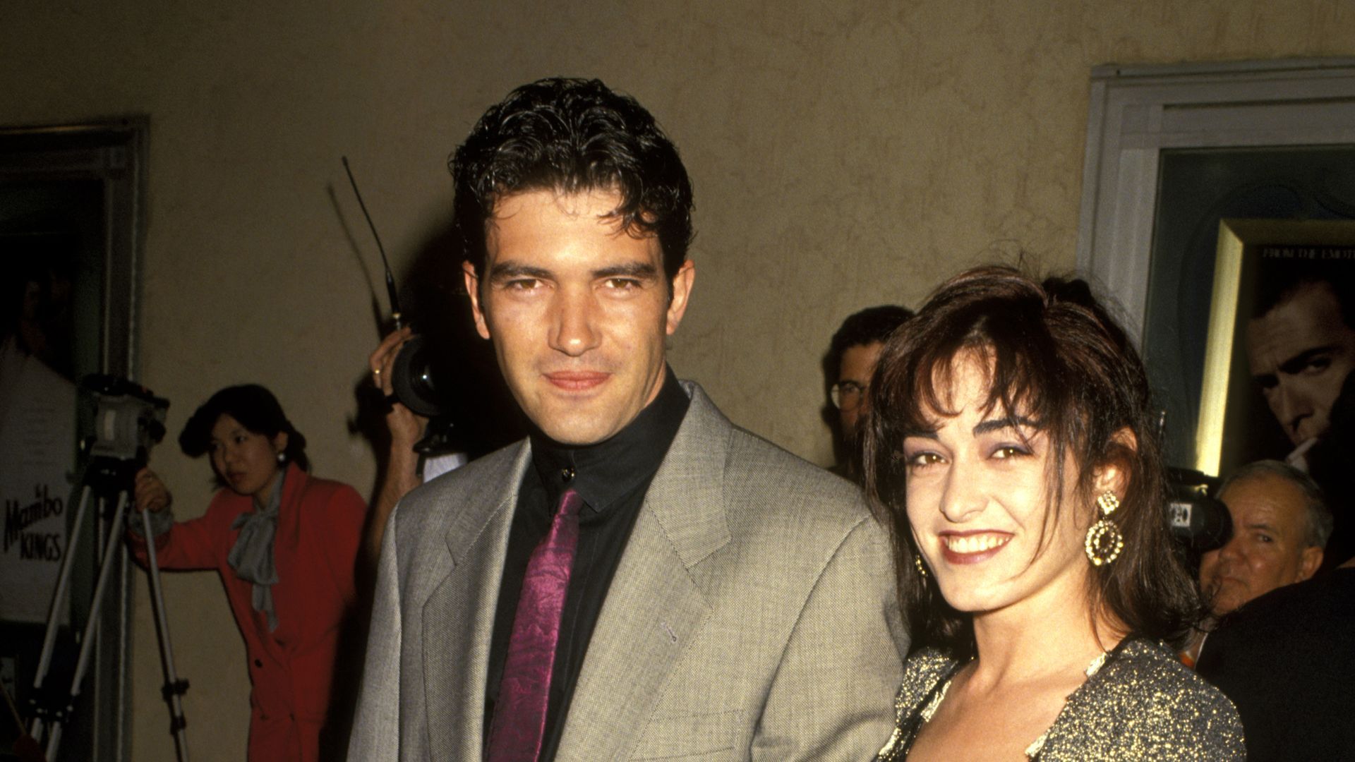 Antonio Banderas y Ana Leza