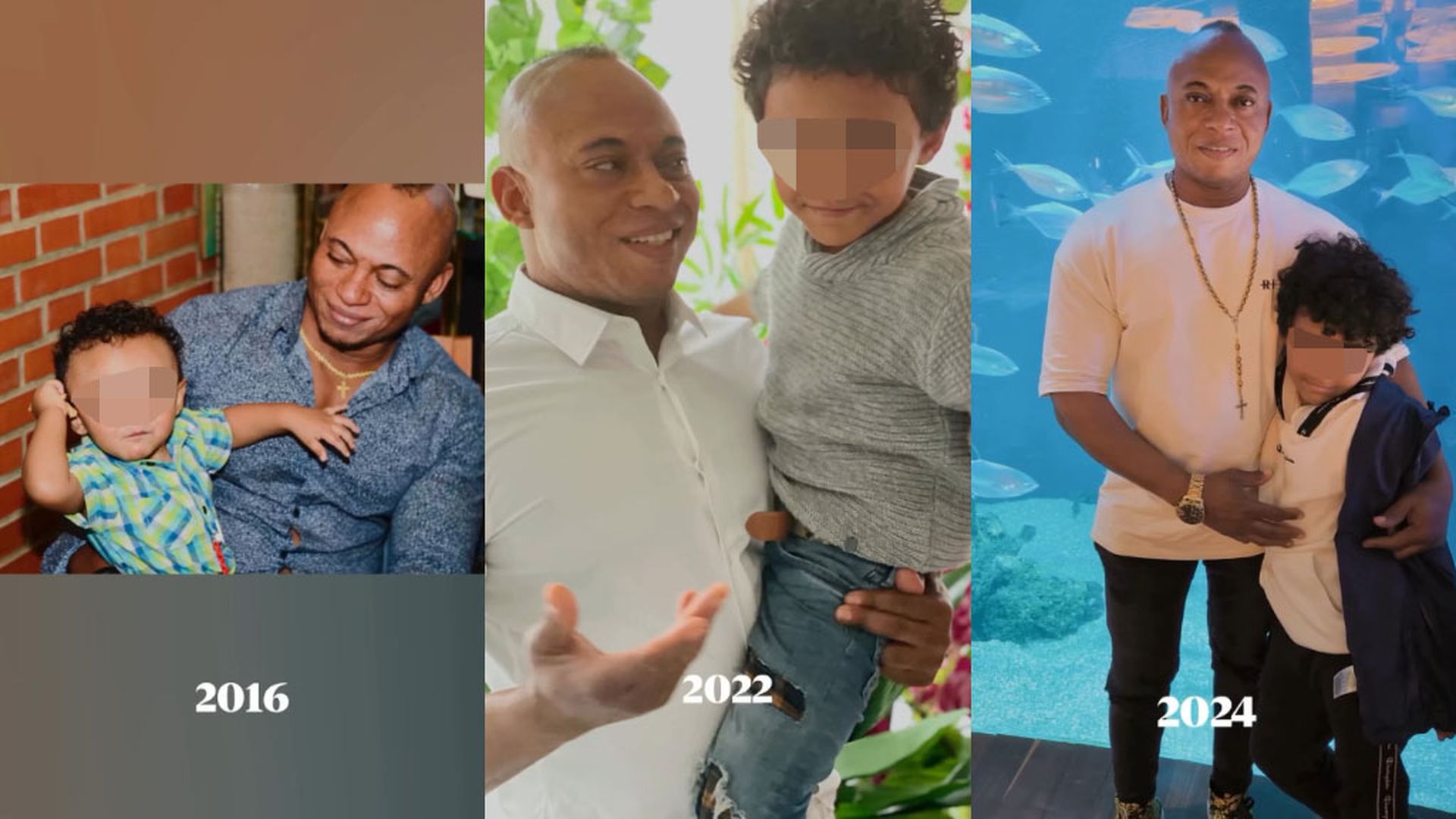Así ha crecido Romeo, el hijo pequeño de Raquel Mosquera