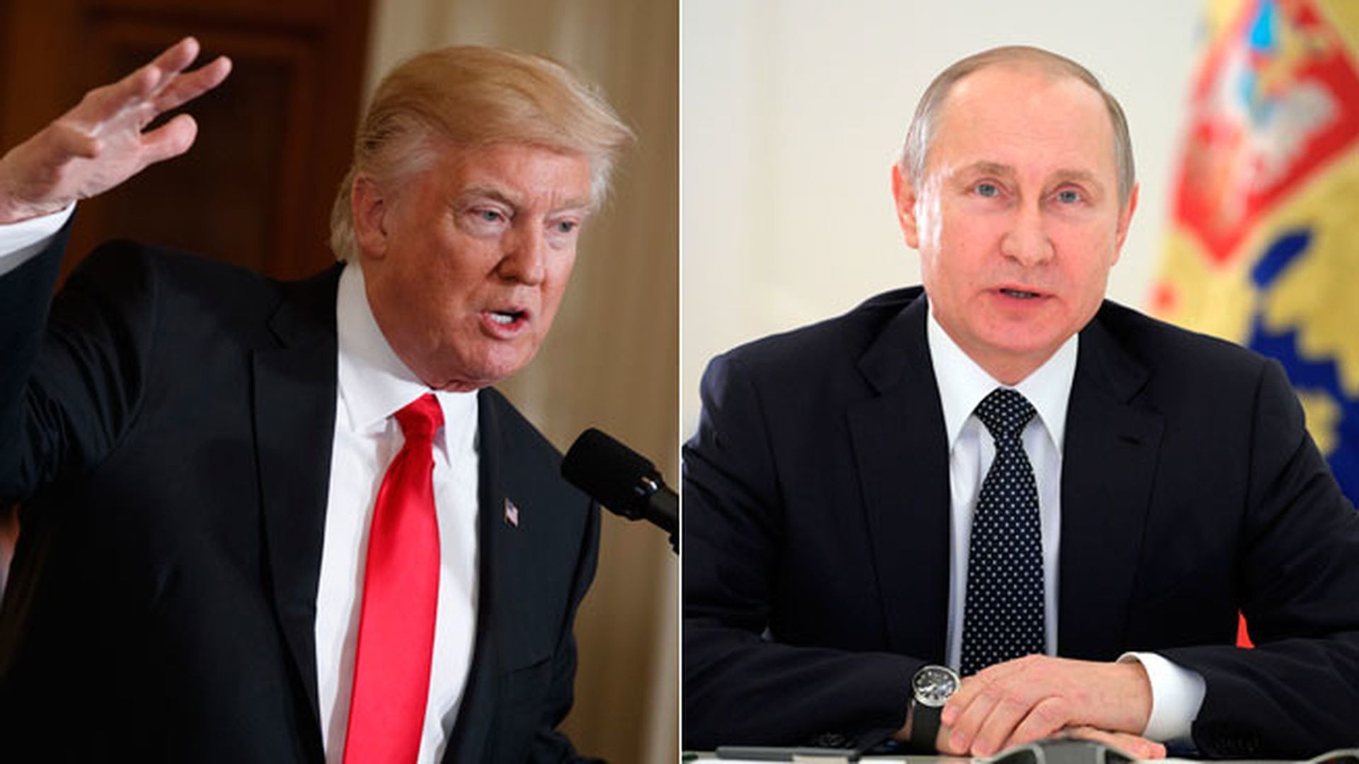 Donald Trump y Vladimir Putin