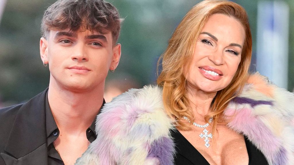 Gabriel Guevara y su madre, Marlène Mourreau