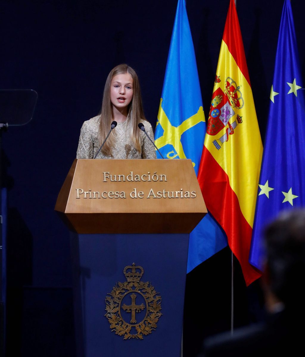 Leonor en los Premios Princesa de Asturias 2020