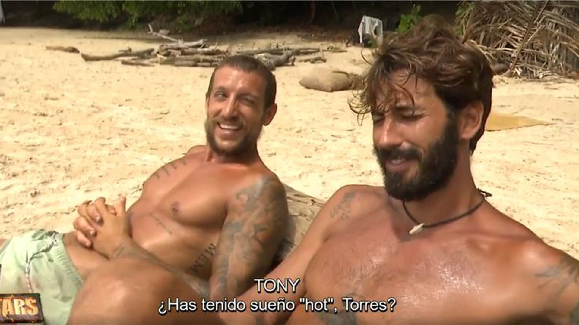 Los concursantes confiesan haber tenido "sueños húmedos" en 'Supervivientes All Stars' y sus parejas reaccionan en plató: "Estaba como el mármol"