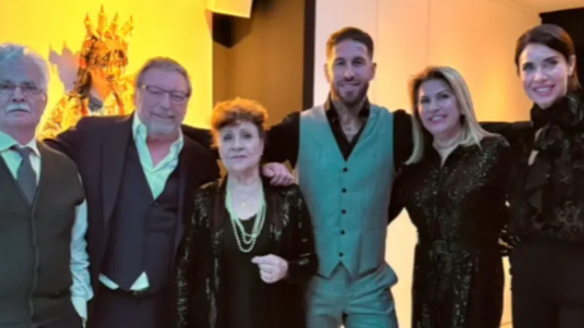 Los padres de Pilar Rubio y Sergio Ramos