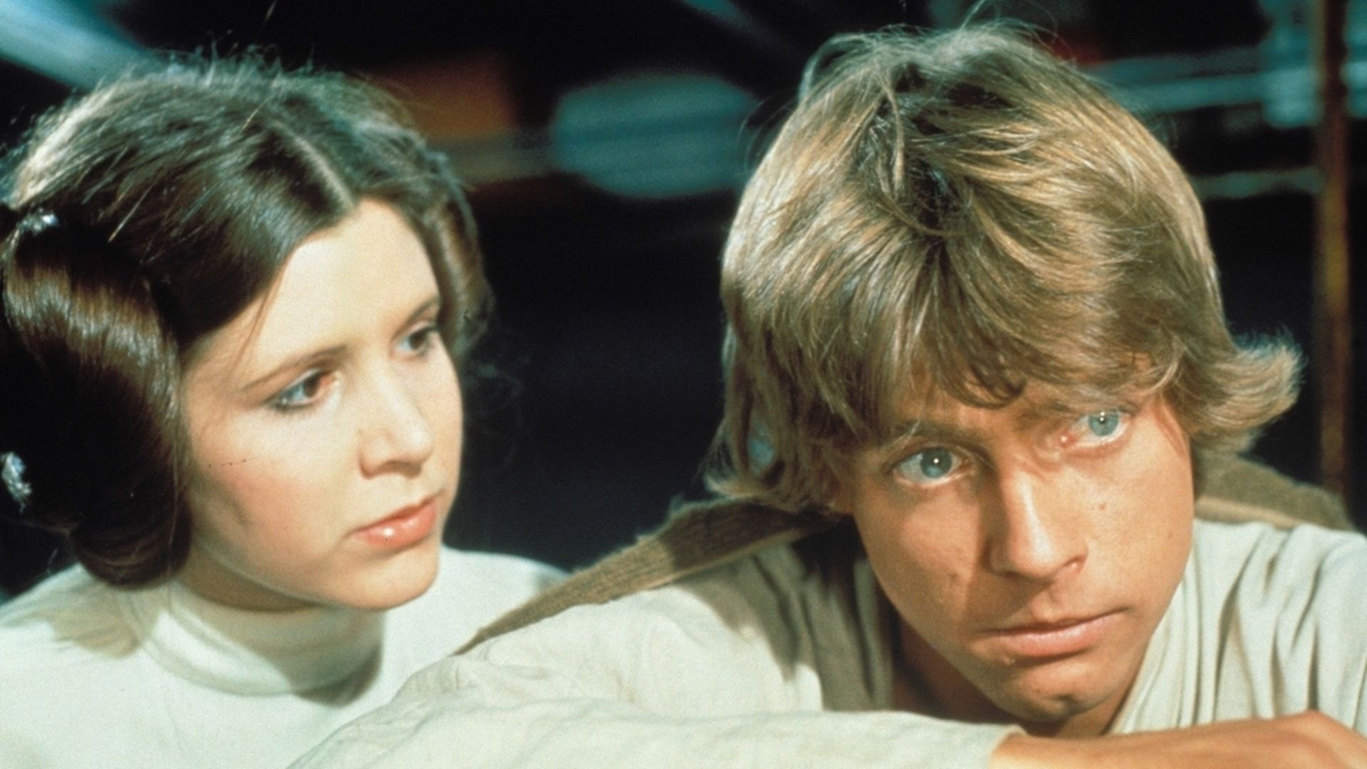 Luke Skywalker, Leia, Mark Hamill, Carrie Fisher