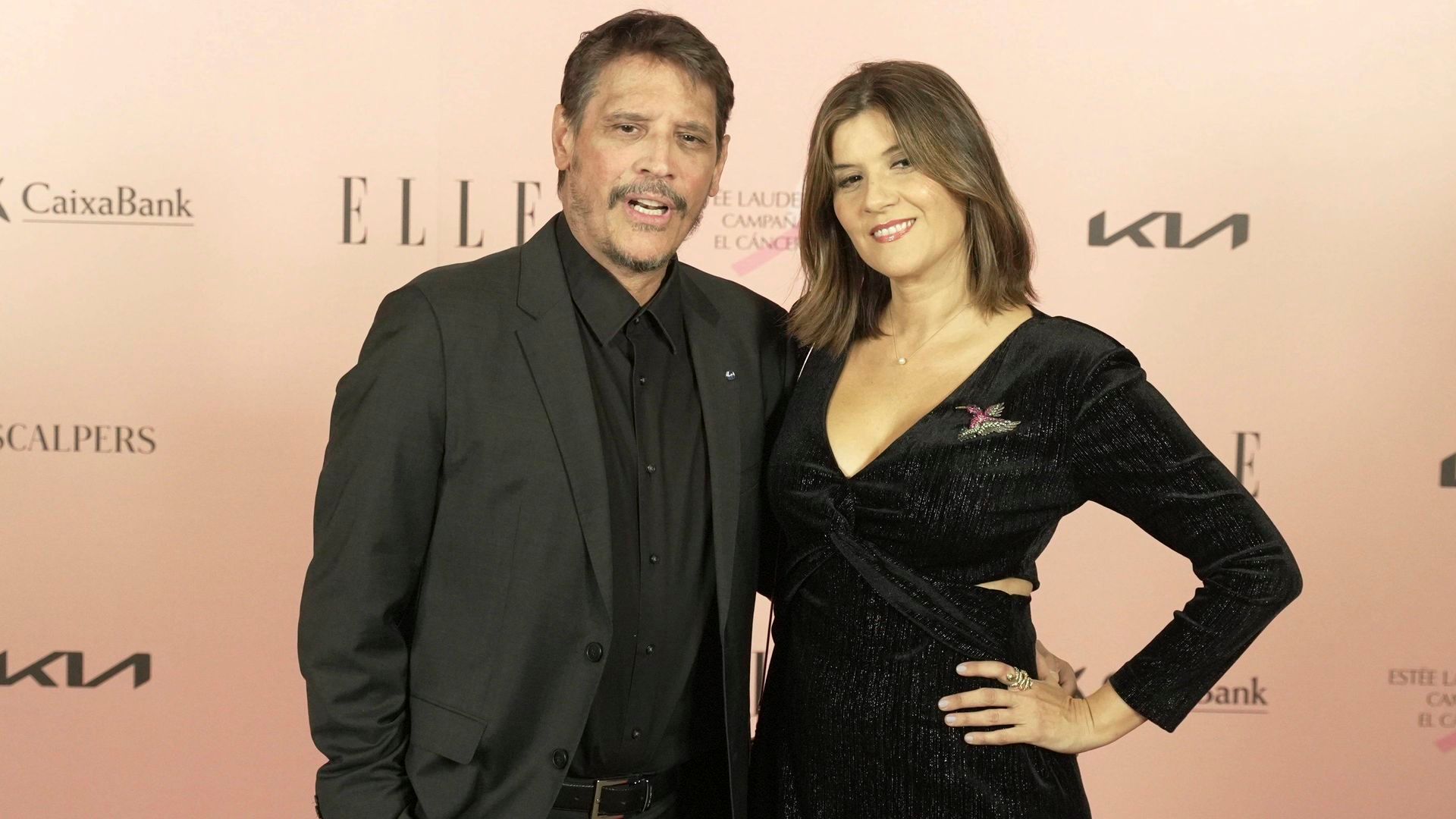 Sergio Peris-Mencheta y su mujer, Marta Solaz, en la gala Elle x Hope