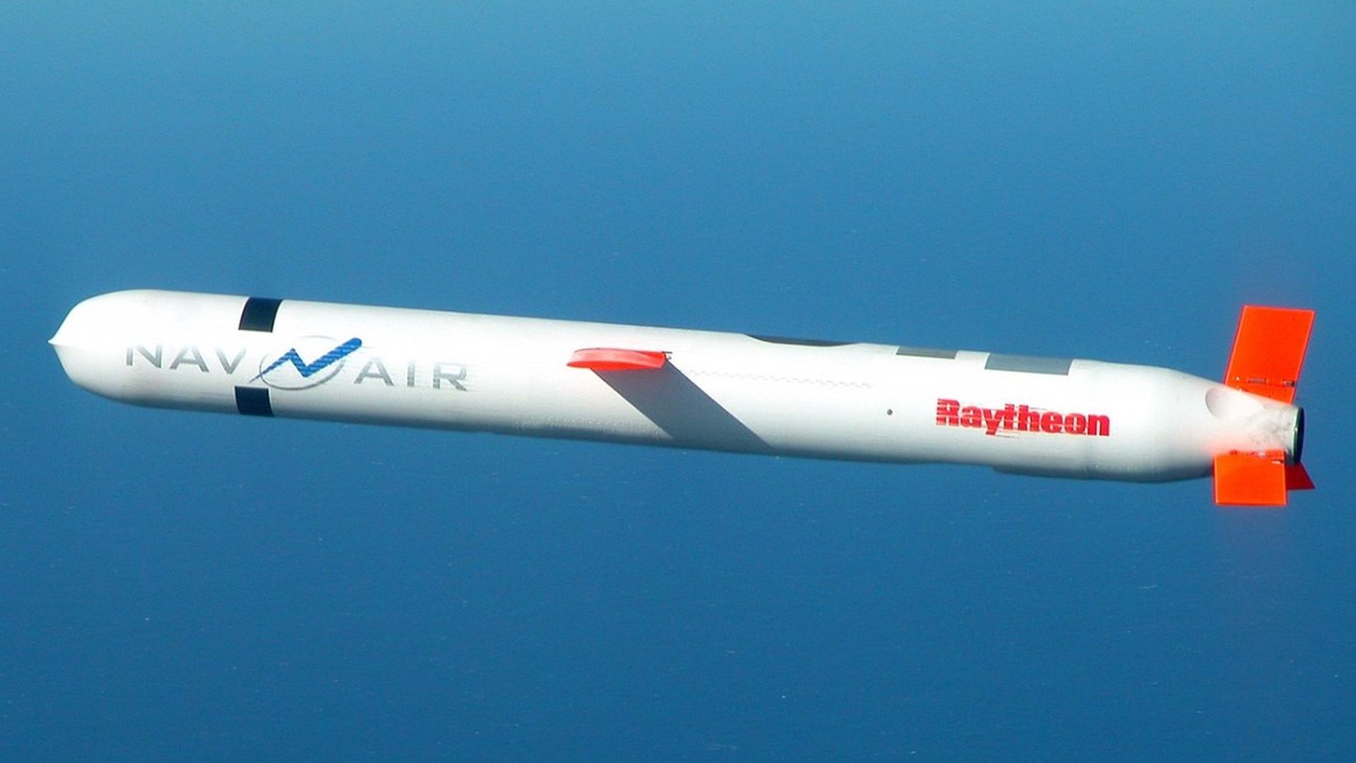 Un misil Tomahawk Block IV fabricado por EEUU