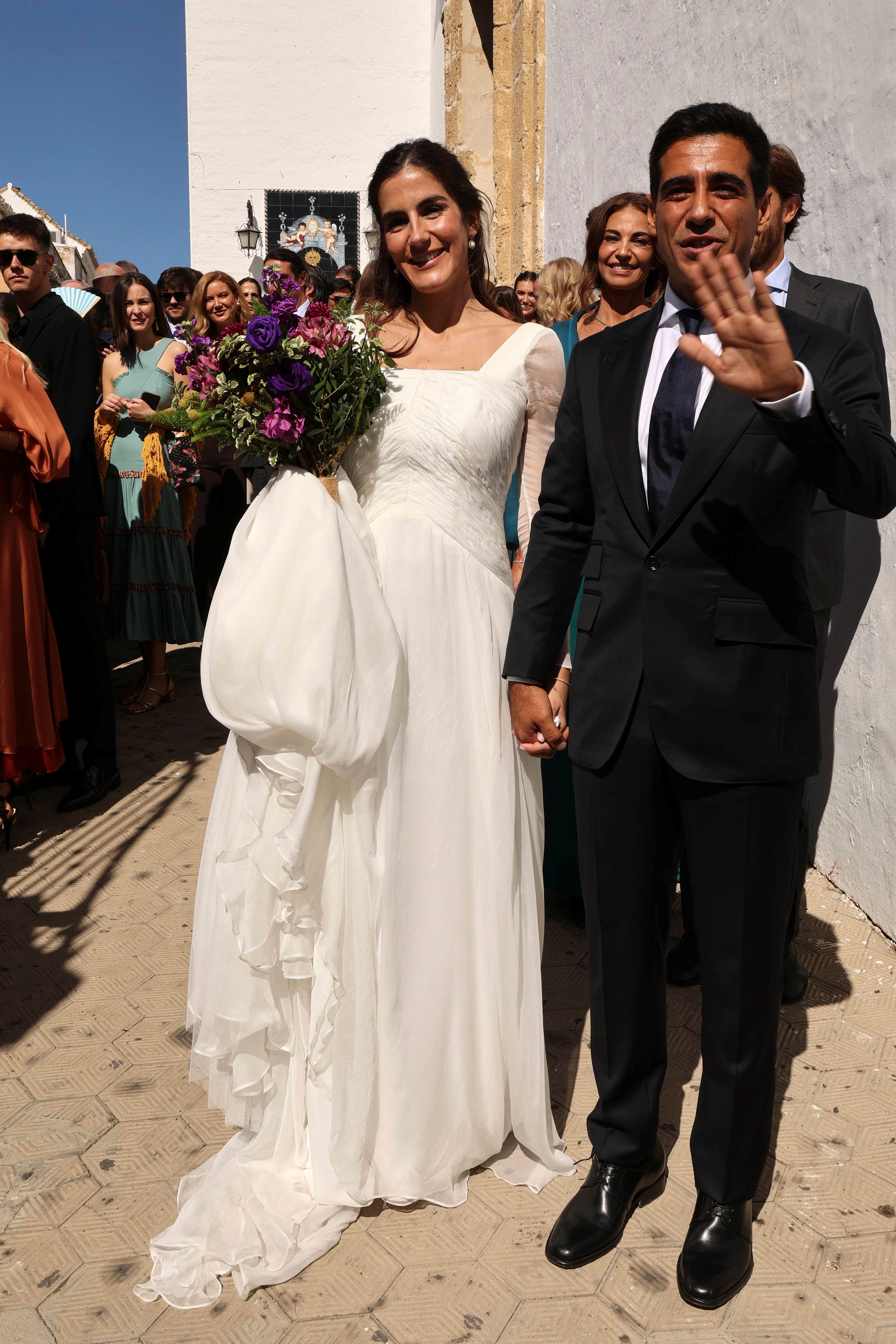 Alberto Herrera en su boda