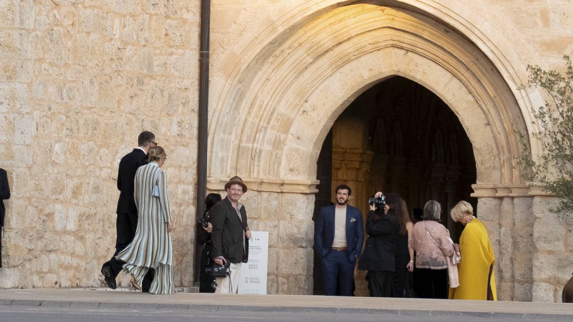 Alexander Gruszynski en el Monasterio de Valbuena