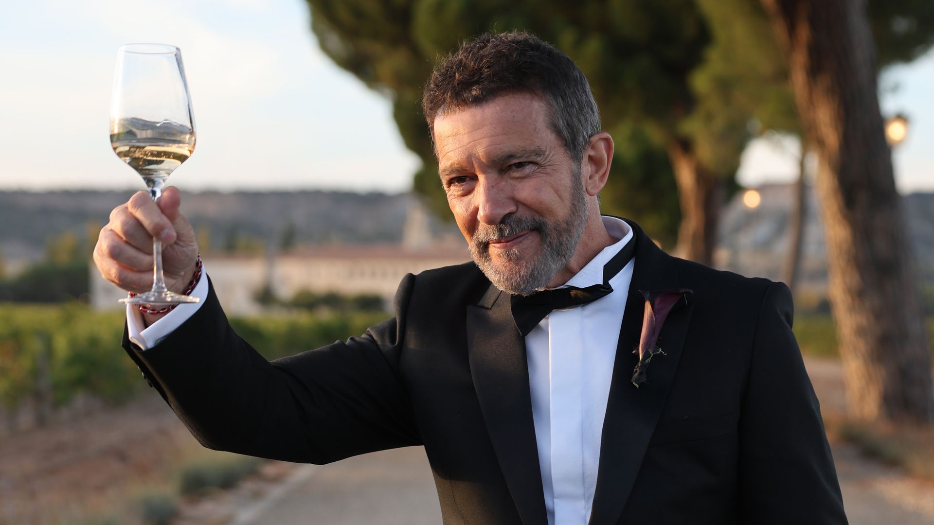 Antonio Banderas tras la boda de su hija Stella del Carmen