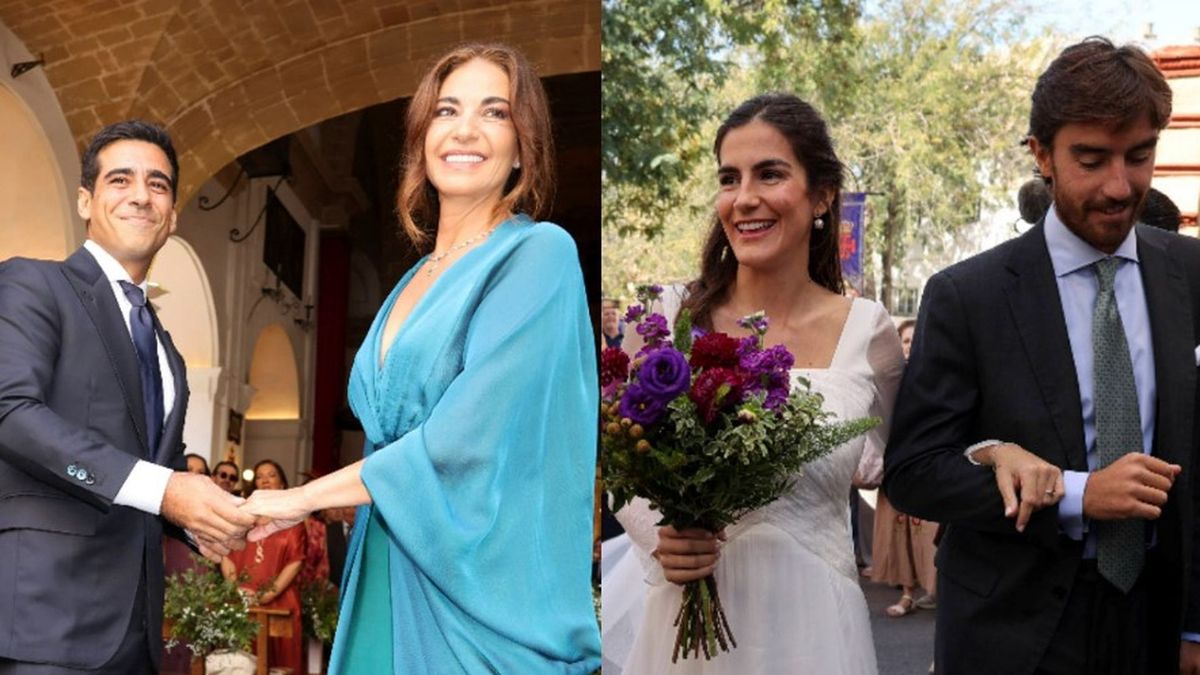 La boda de Alberto Herrera, hijo de Carlos Herrera y de Mariló Montero: el vestido de la novia y los invitados