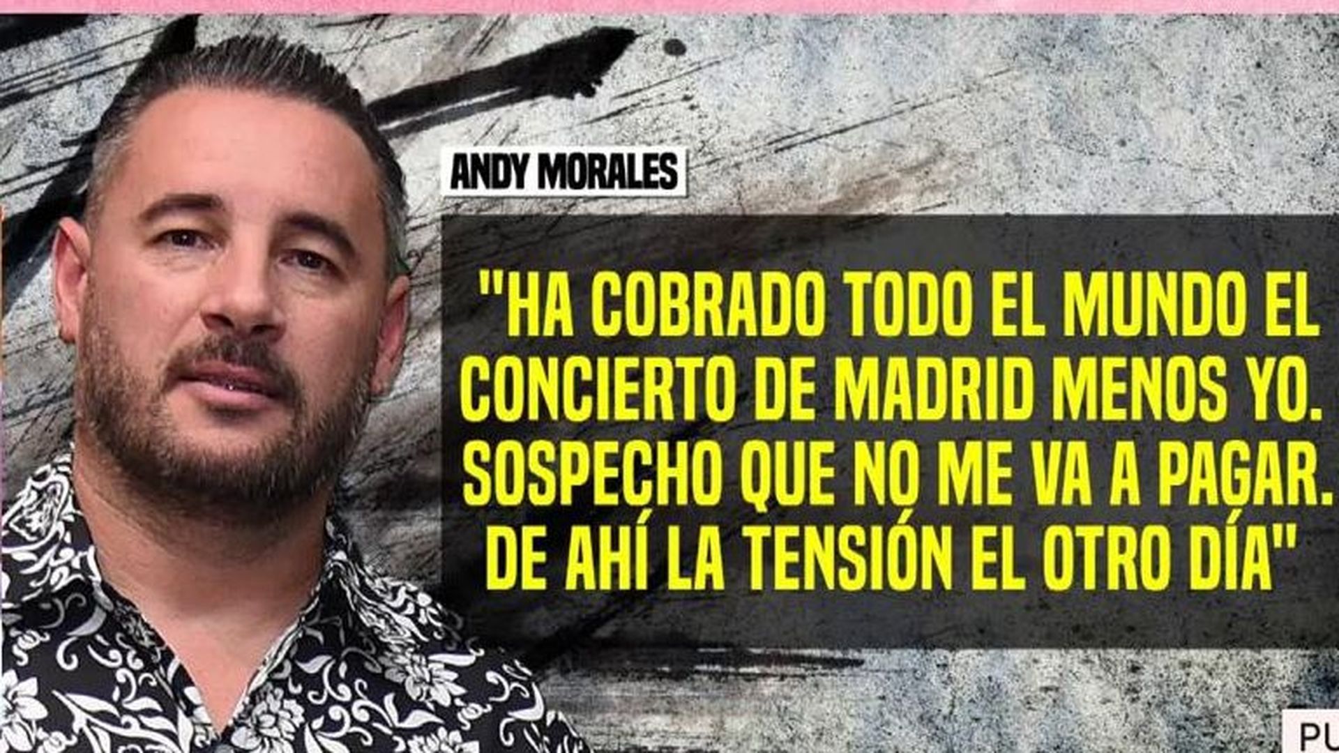 Andy teme que Lucas no le pague el último concierto: "Han cobrado todos menos yo" Fiesta 2025 Top Vídeos 859