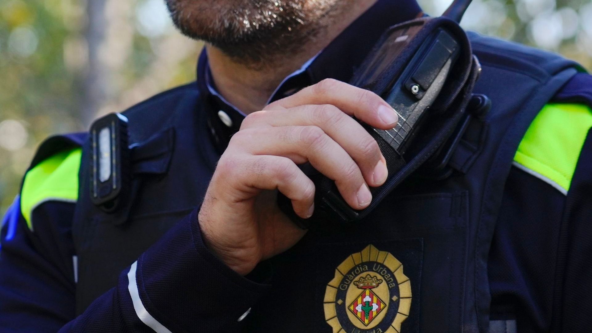 Agente de la Guardia Urbana de Lleida