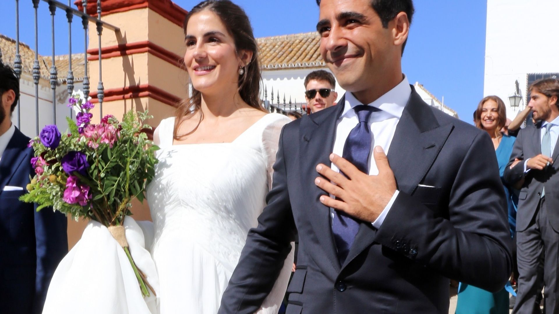 Alberto Herrera y Blanca Llandres se daban este sábado el 'Sí, quiero'