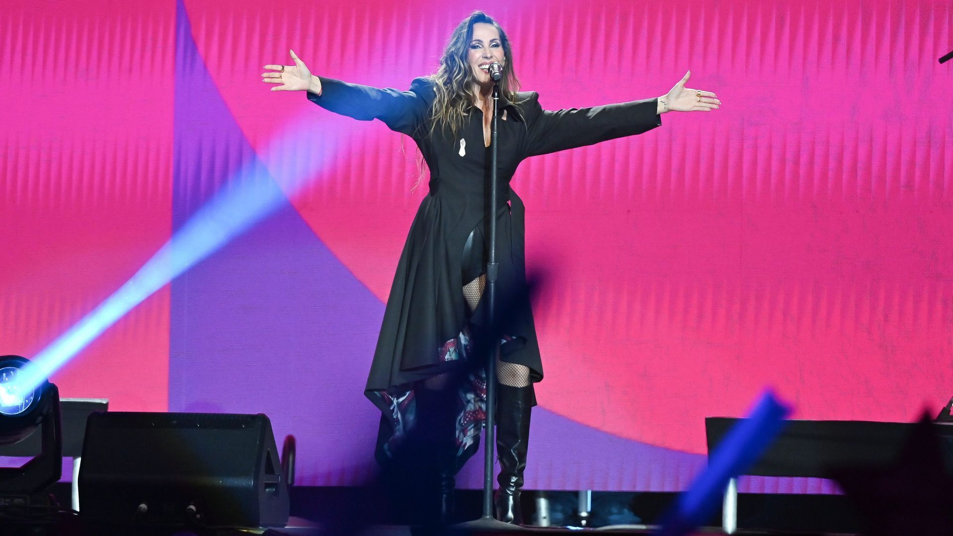 Malú en el concierto de Cadena 100