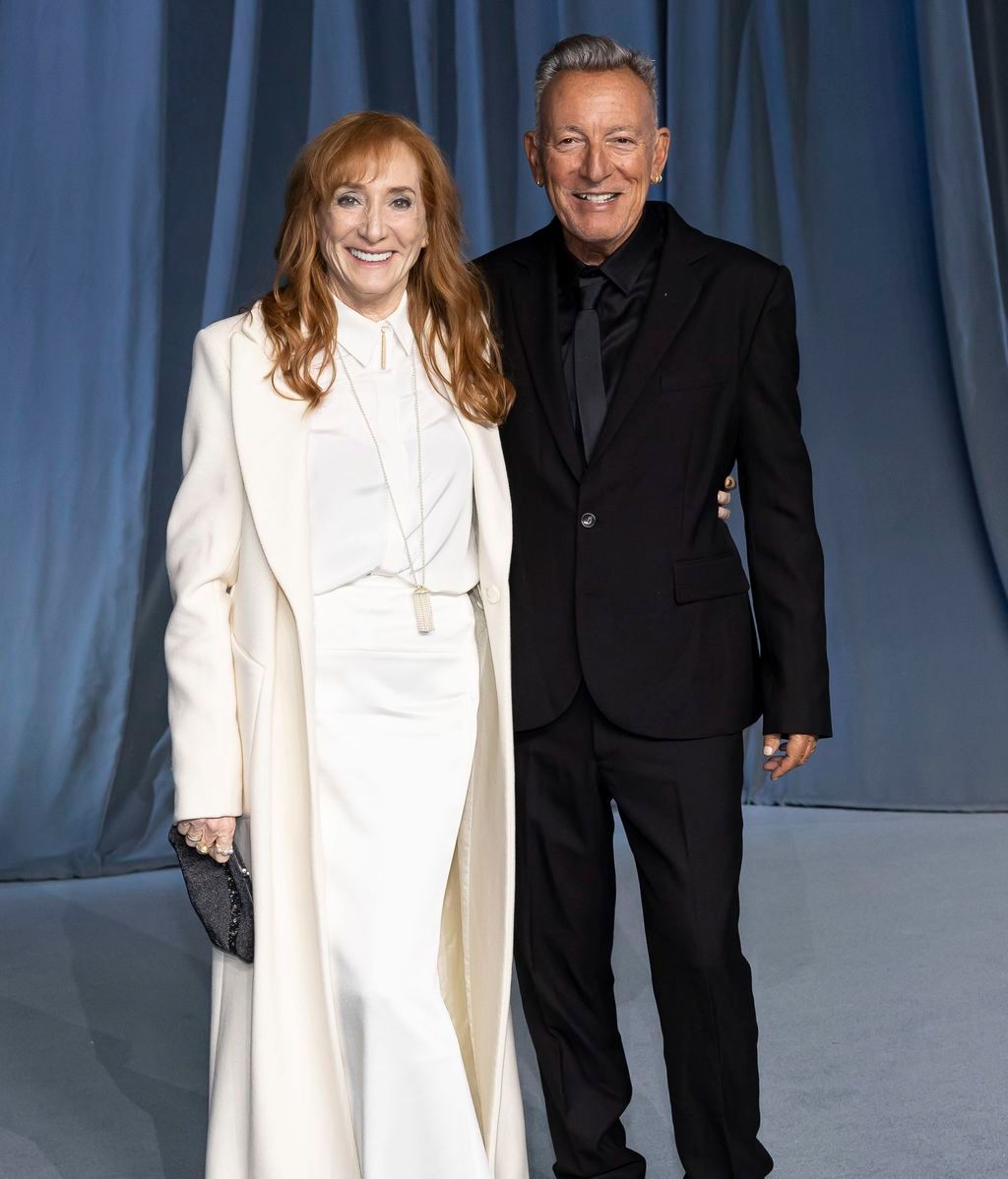 Patty Scialfa y Bruce Springsteen en los Academy Museum Gala