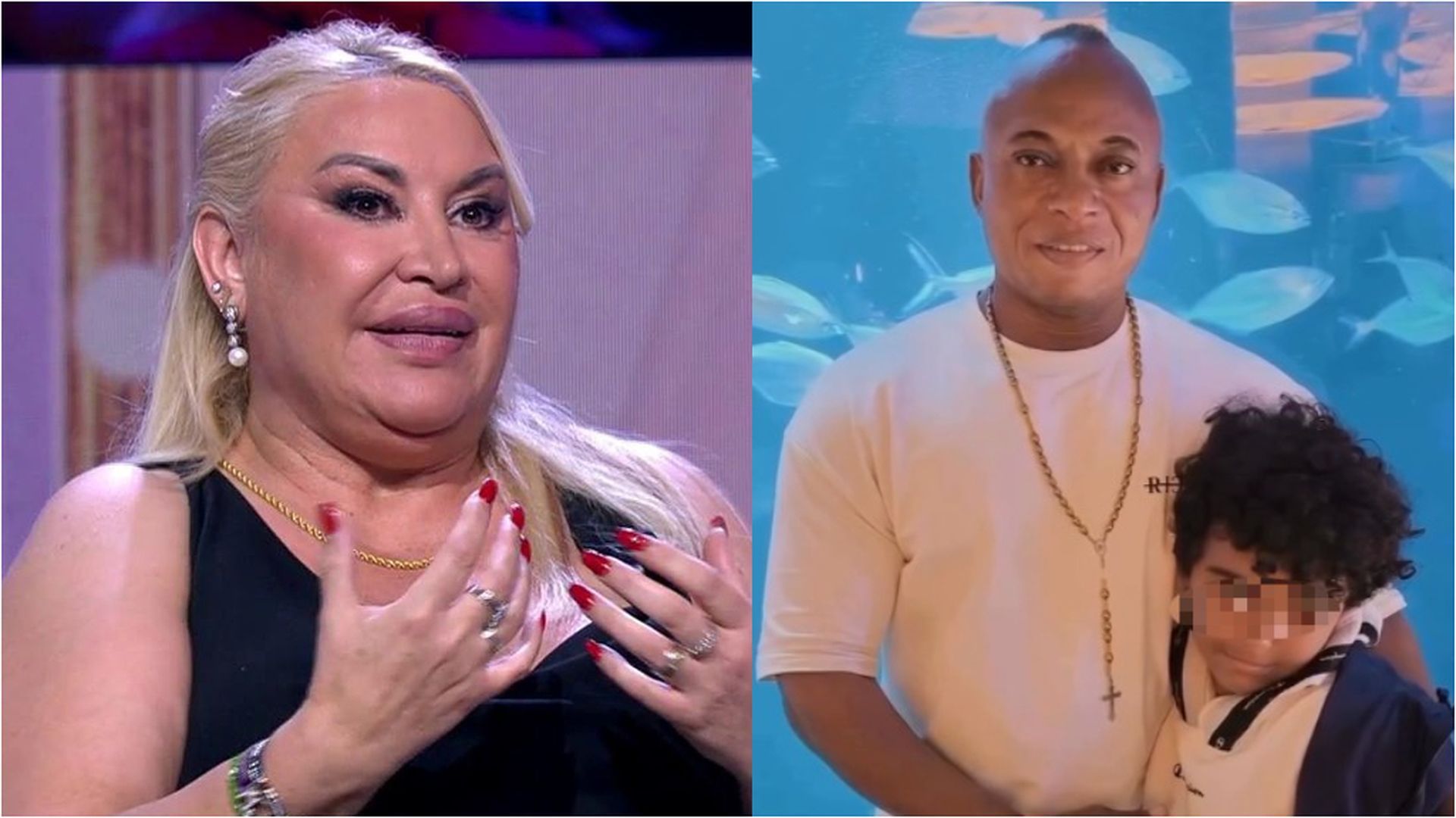 Raquel Mosquera comparte las imágenes de Isi con su hijo Raquel Mosquera comparte las imágenes de Isi con su hijo