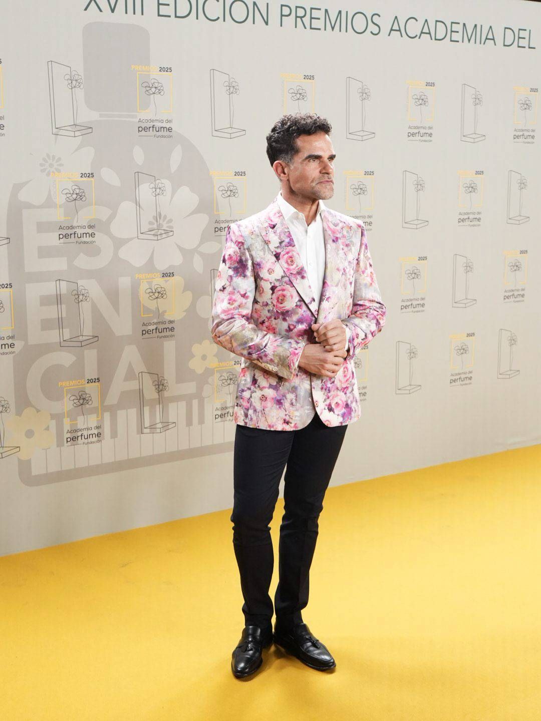Antonio Najarro en los premios del perfume