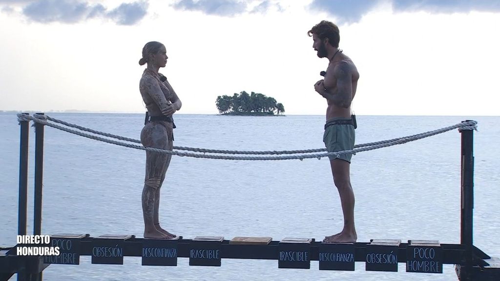 Así ha sido el esperado puente de la concordia entre Iván González y Gloria Camila en 'Supervivientes All Stars':