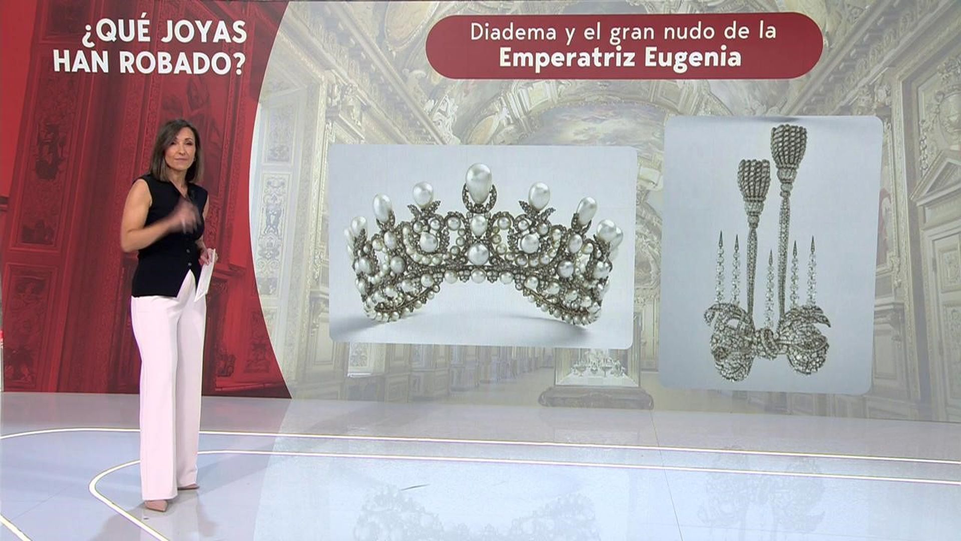 Diadema y gran nudo de la Emperatriz Eugenia