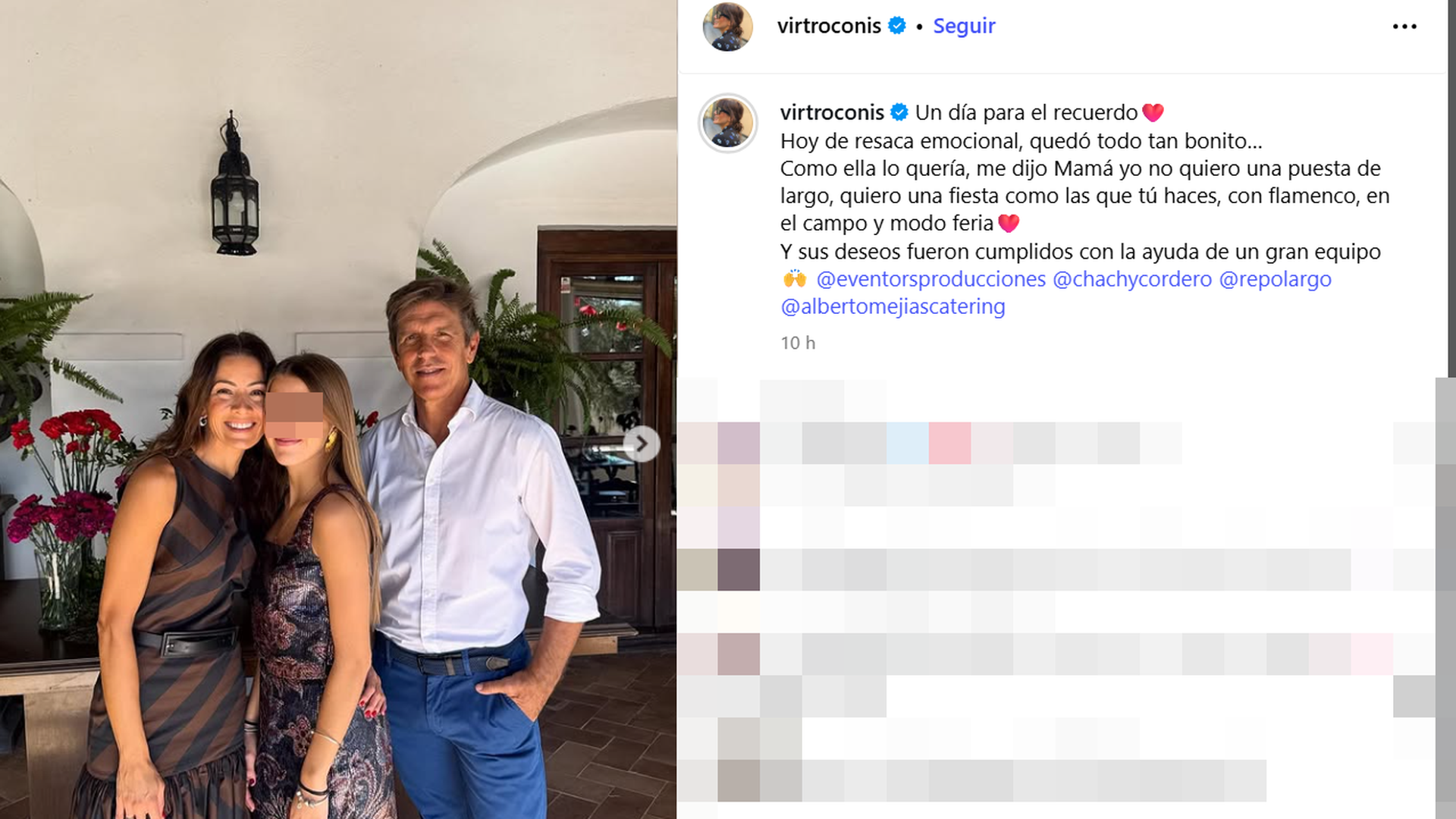 El cumpleaños de Triana