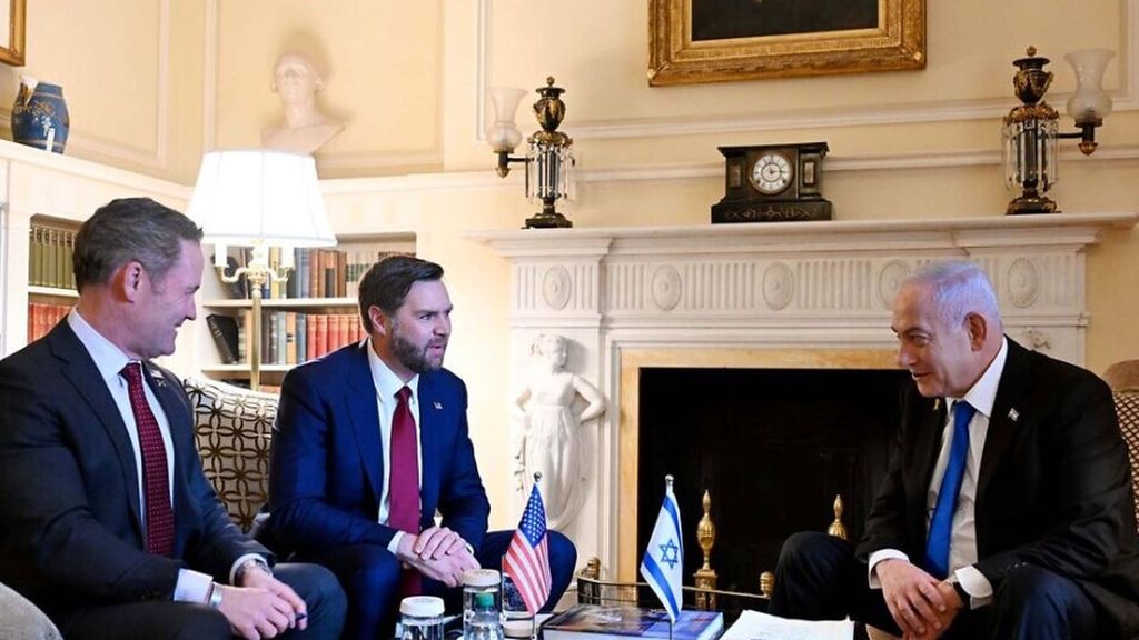 El alto el fuego en Gaza se tambalea a la espera de que J.D Vance llegue a Israel para calmar a Netanyahu