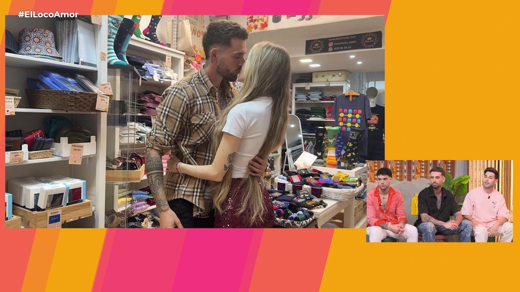 La romántica reconciliación de Fátima y Reche con beso (y calcetines incluidos) en ‘El Loco Amor’