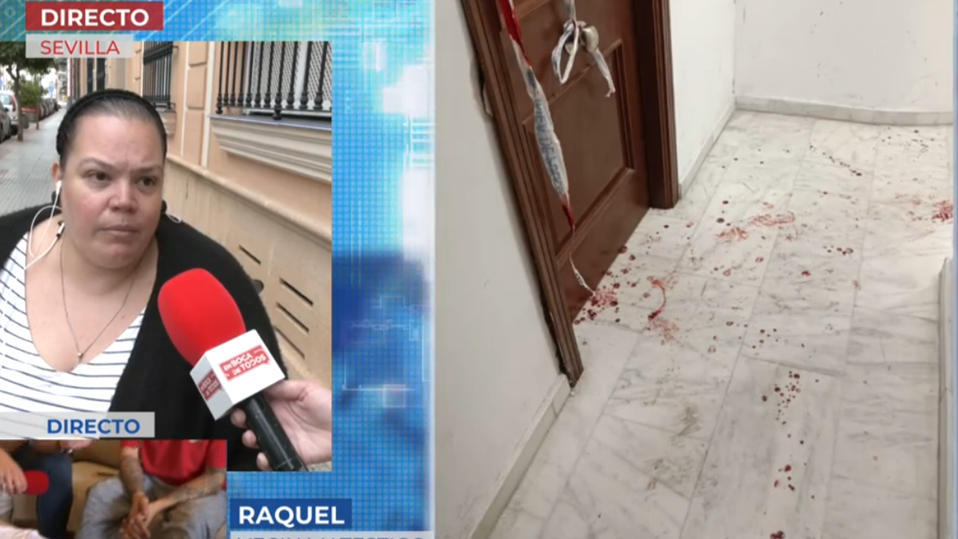 La vecina de un hombre ejecutado con un tiro en la cara en Sevilla: "Una señora se cruzó con el asesino"