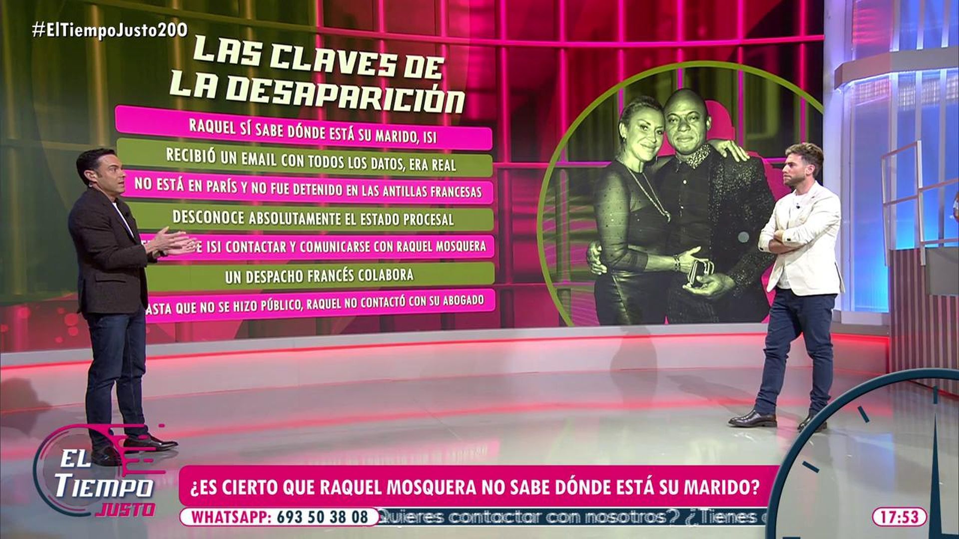 Las claves de la detención del marido de Raquel Mosquera