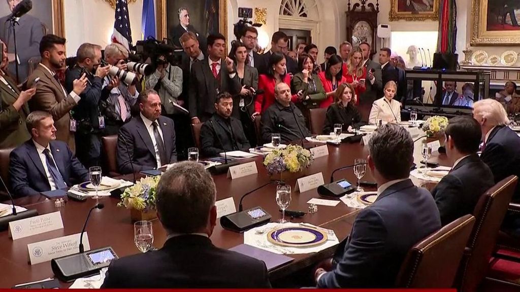 Lo que no se vio de la reunión de Trump y Zelenski: gritos, tensión y una amenaza