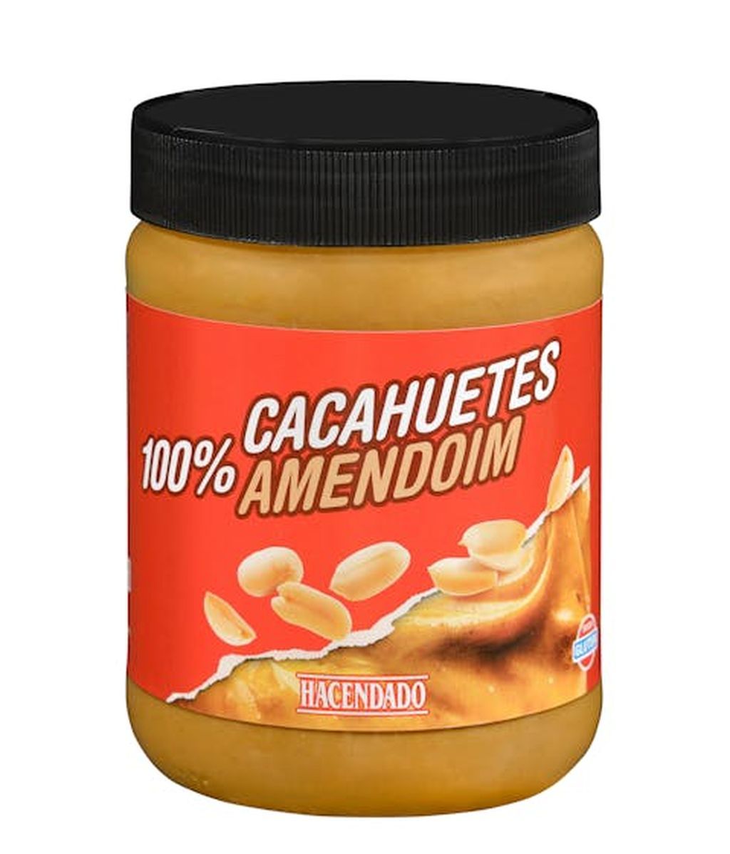 Mantequilla 100% cacahuete de Mercadona