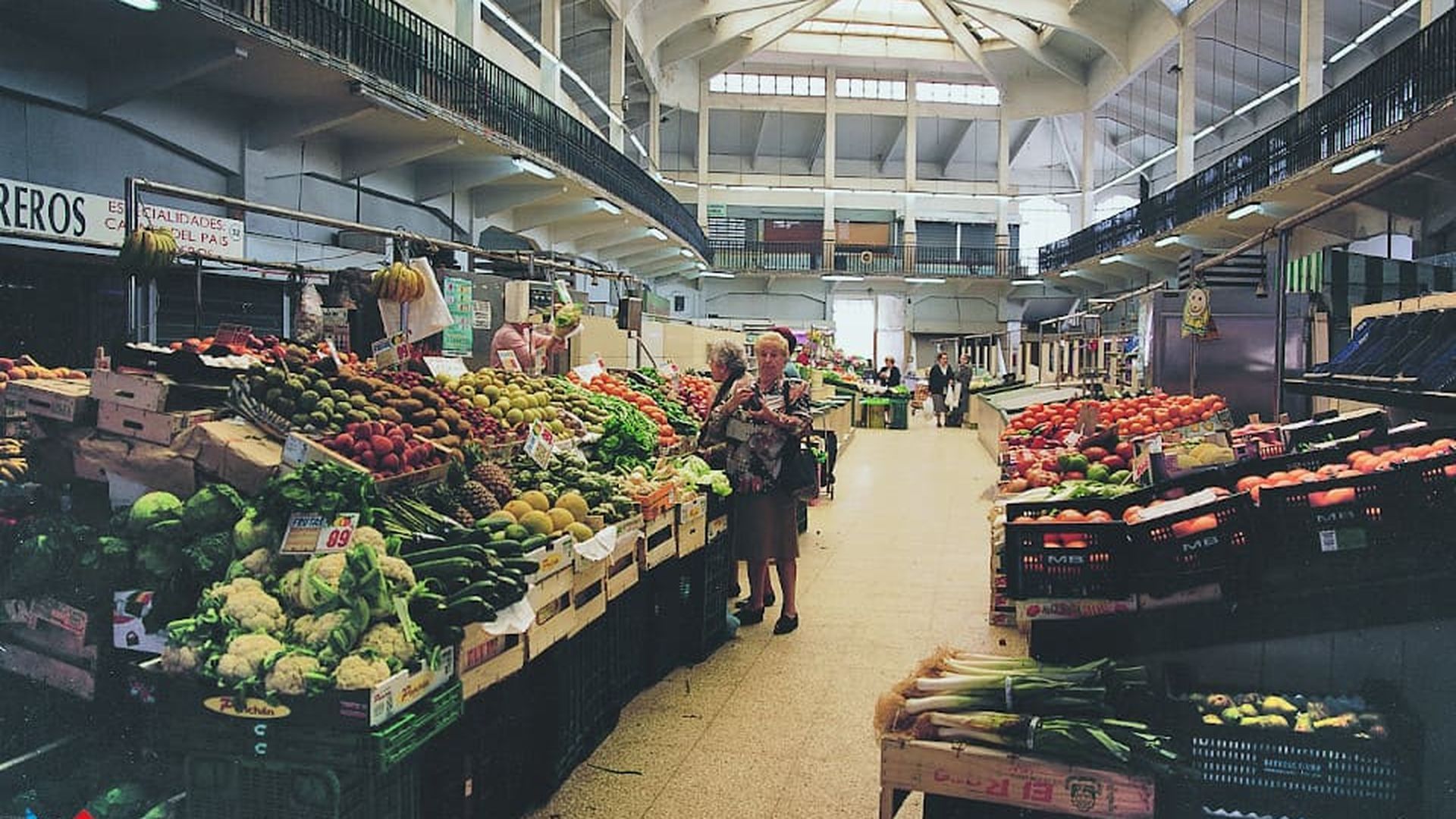 Mercado municipal de abastos de Barakaldo (Vizcaya)