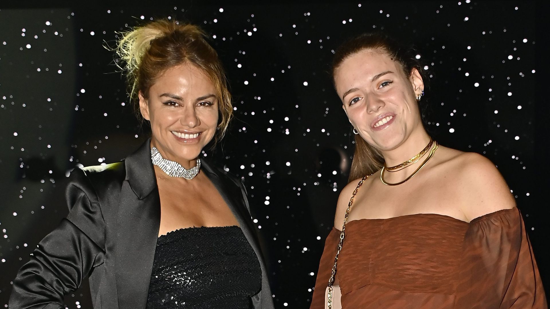 Mónica Hoyos y su hija Luna