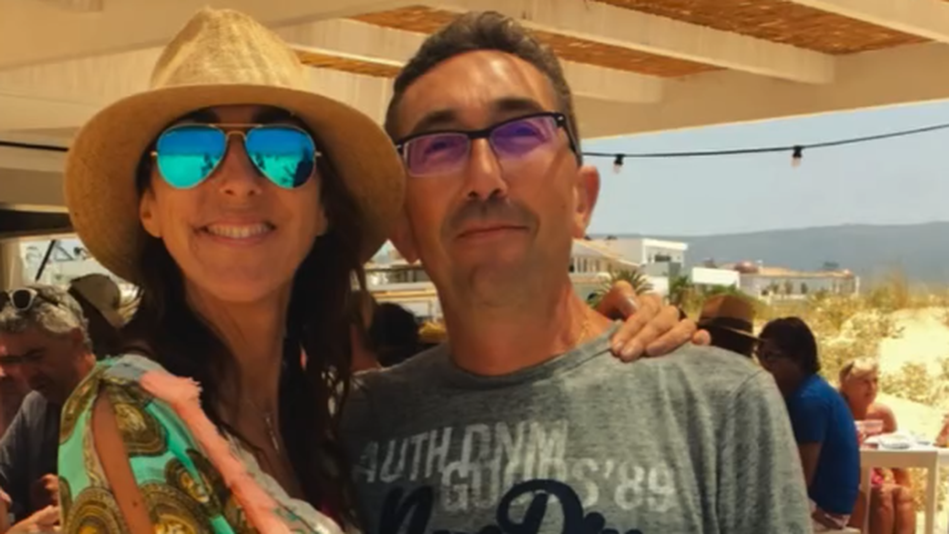 Paz Padilla y su hermano Paz Padilla y su hermano
