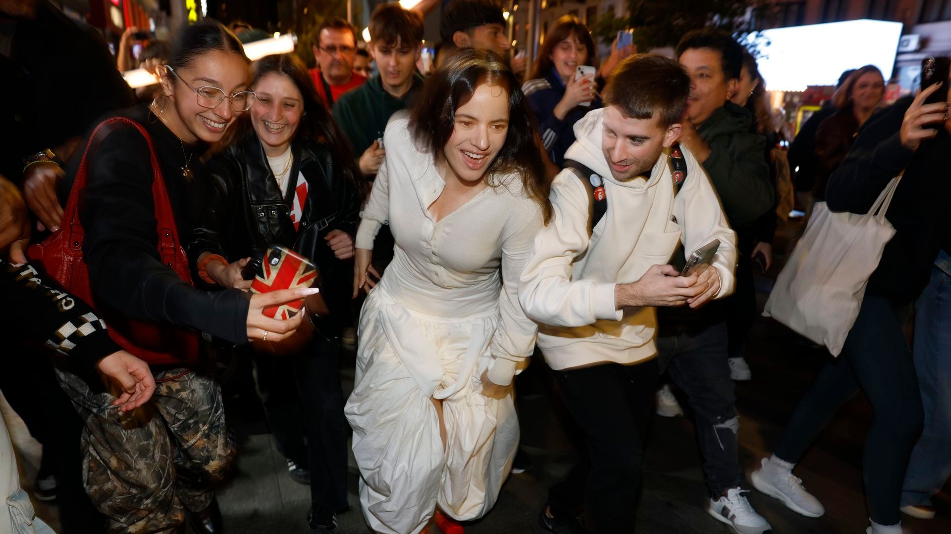 Rosalía en Gran Vía