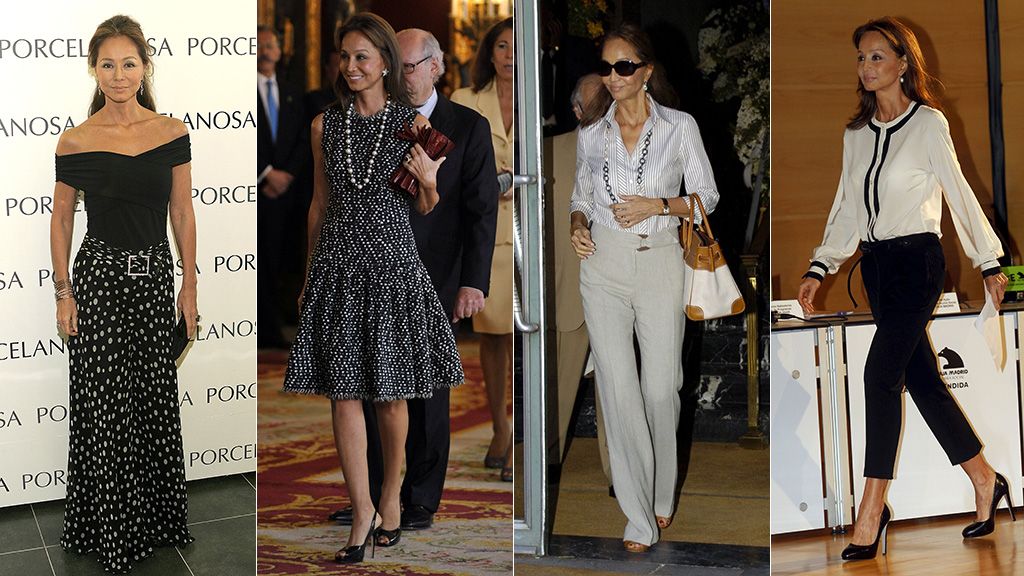 Algunos looks de Isabel Preysler entre 2005 y 2011