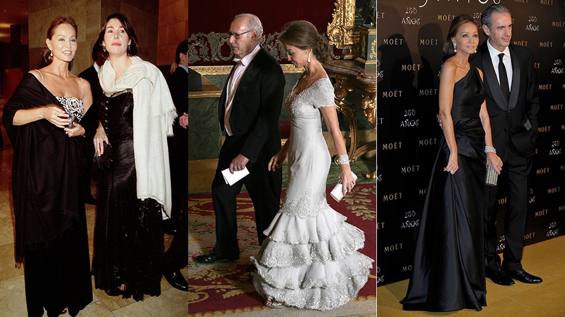 Alguns looks de Isabel Preysler lucidos entre 2001 y 2011 Alguns looks de Isabel Preysler lucidos entre 2001 y 2011
