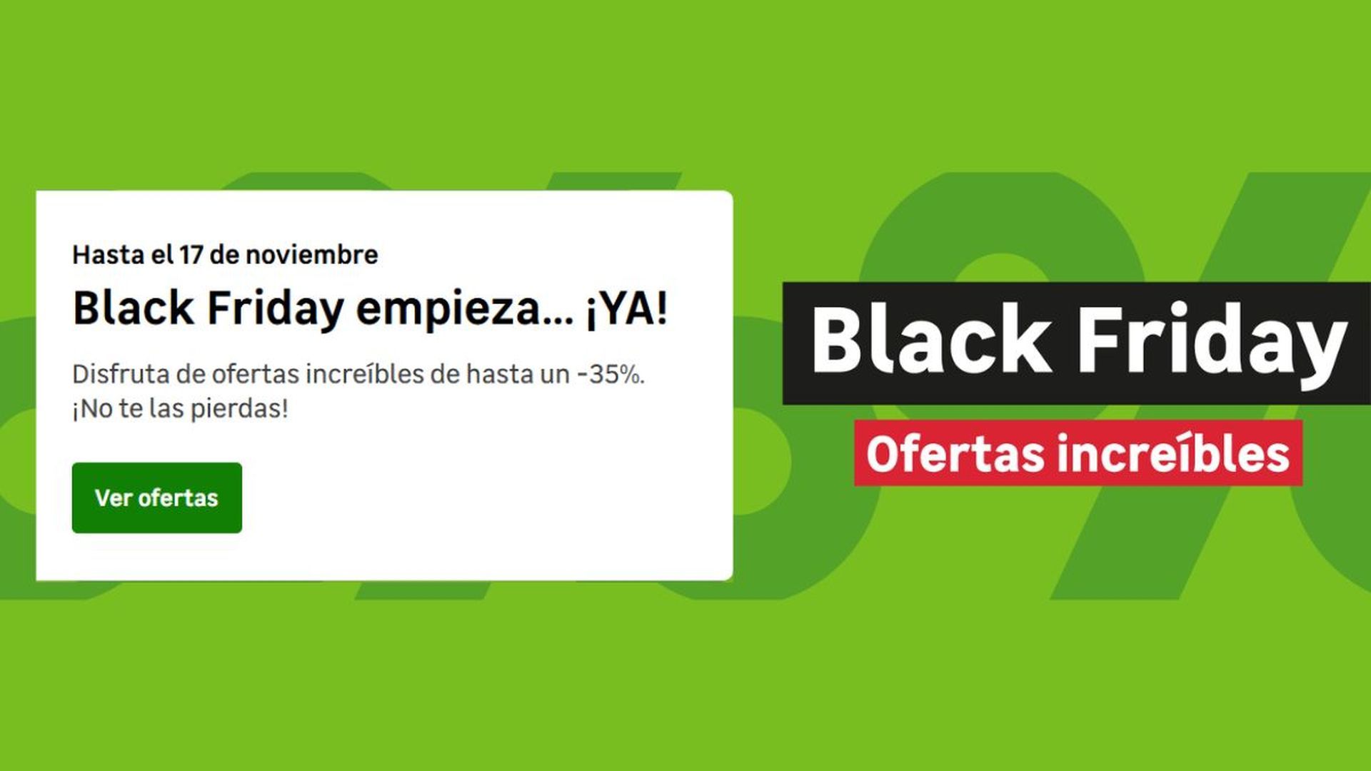 ¡Aprovecha ya el Black Friday adelantado de Leroy Merlin con descuentos de hasta el 35%!