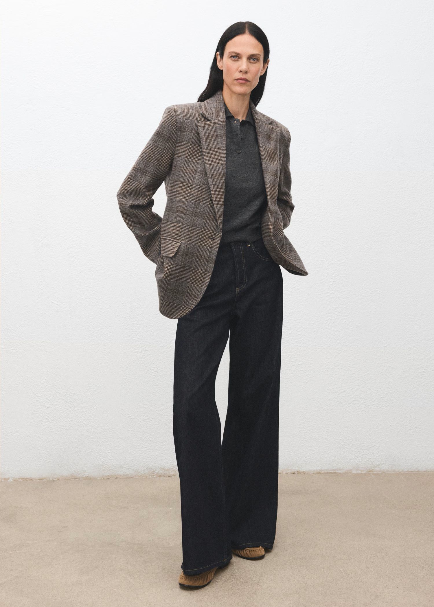 Blazer de cuadros Príncipe de Gales