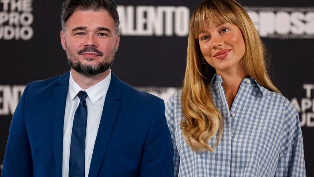 Gabriel Rufián y Ester Expósito