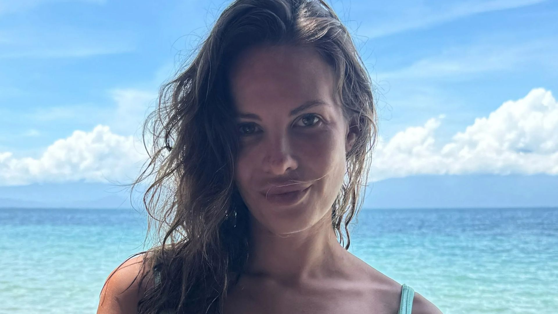 Jessica Bueno en los Cayos Cochinos