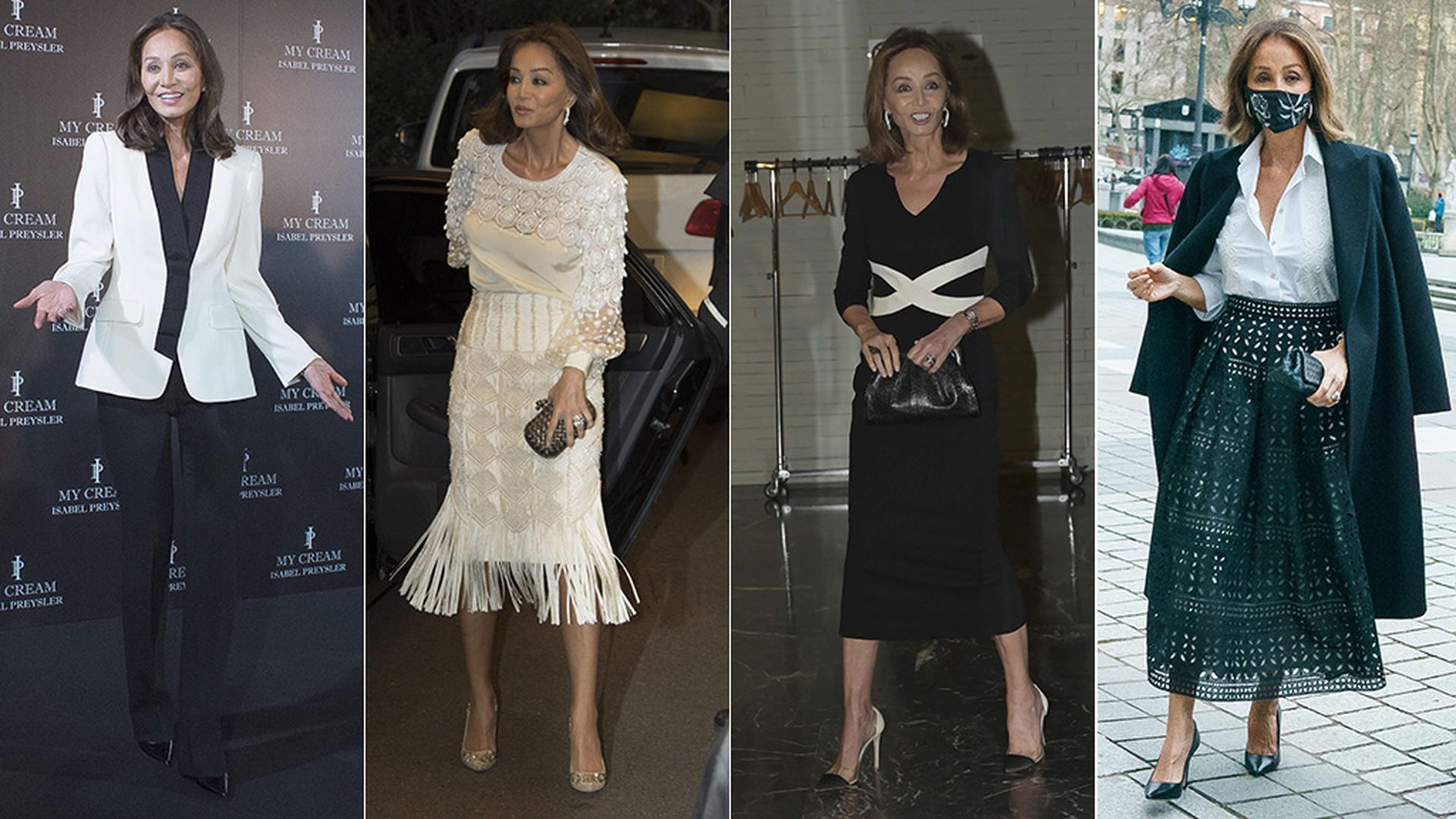 Looks de Isbel Preysler lucidos entre 2015 y 2022