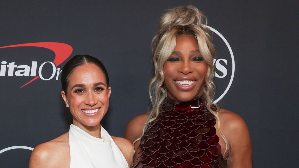 Meghan Markle y Serena Williams