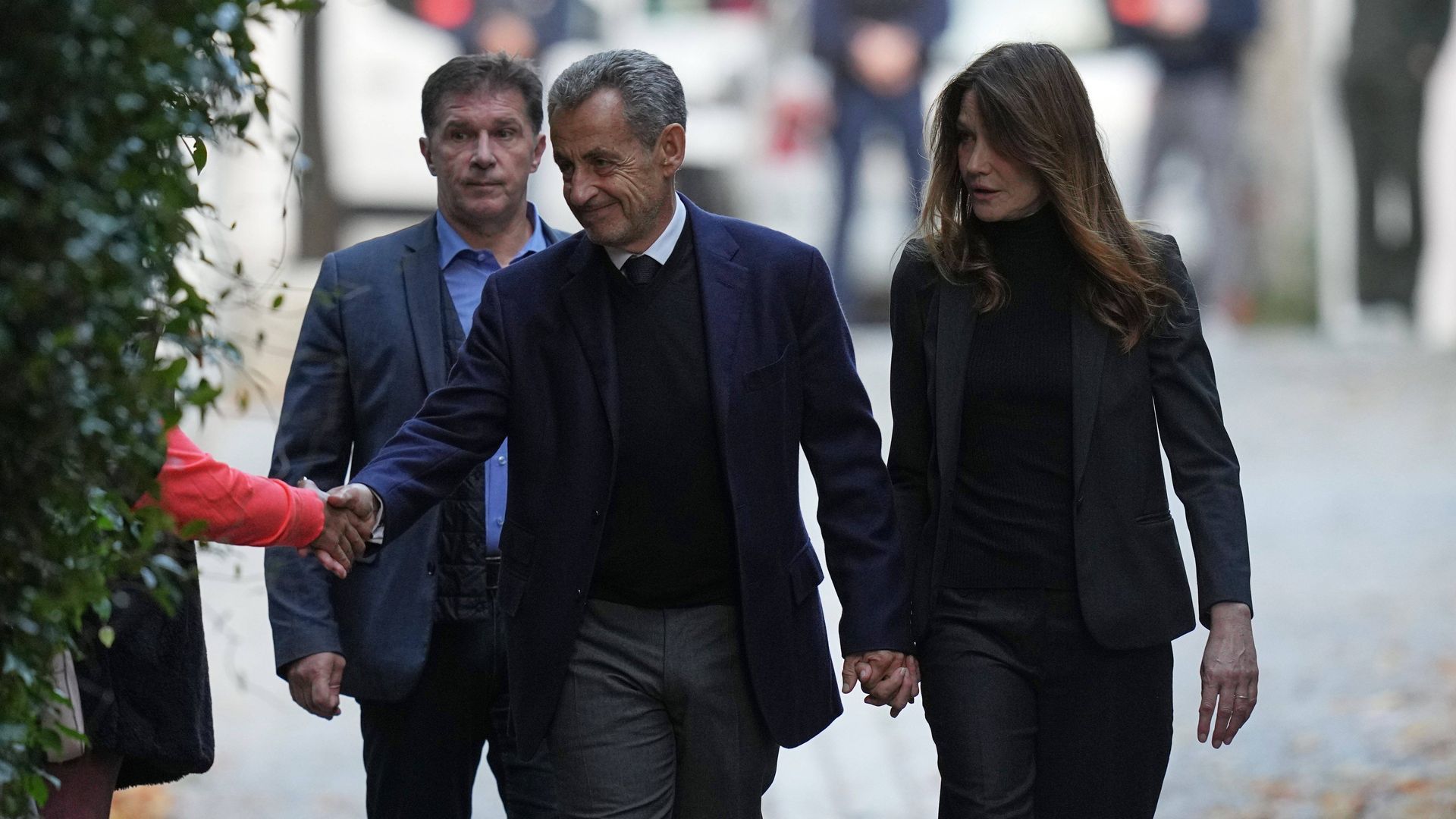Nicolas Sarkozy y Carla Bruni
