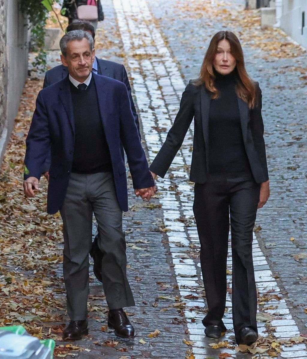 Nicolas Sarkozy y Carla Bruni