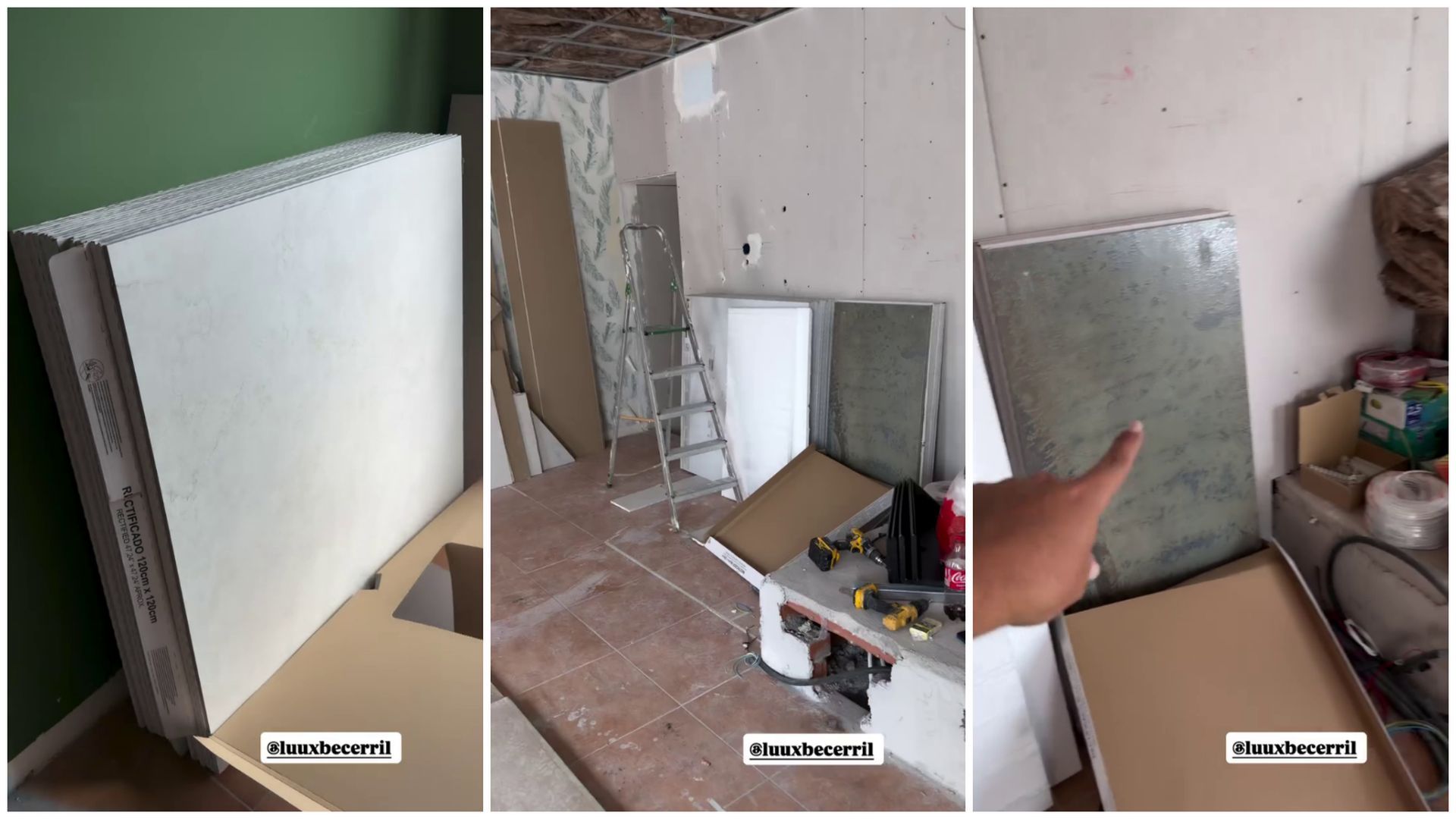 Pablo Pisa enseña algunas estancias de su negocio en obras y explica los detalles del mismo