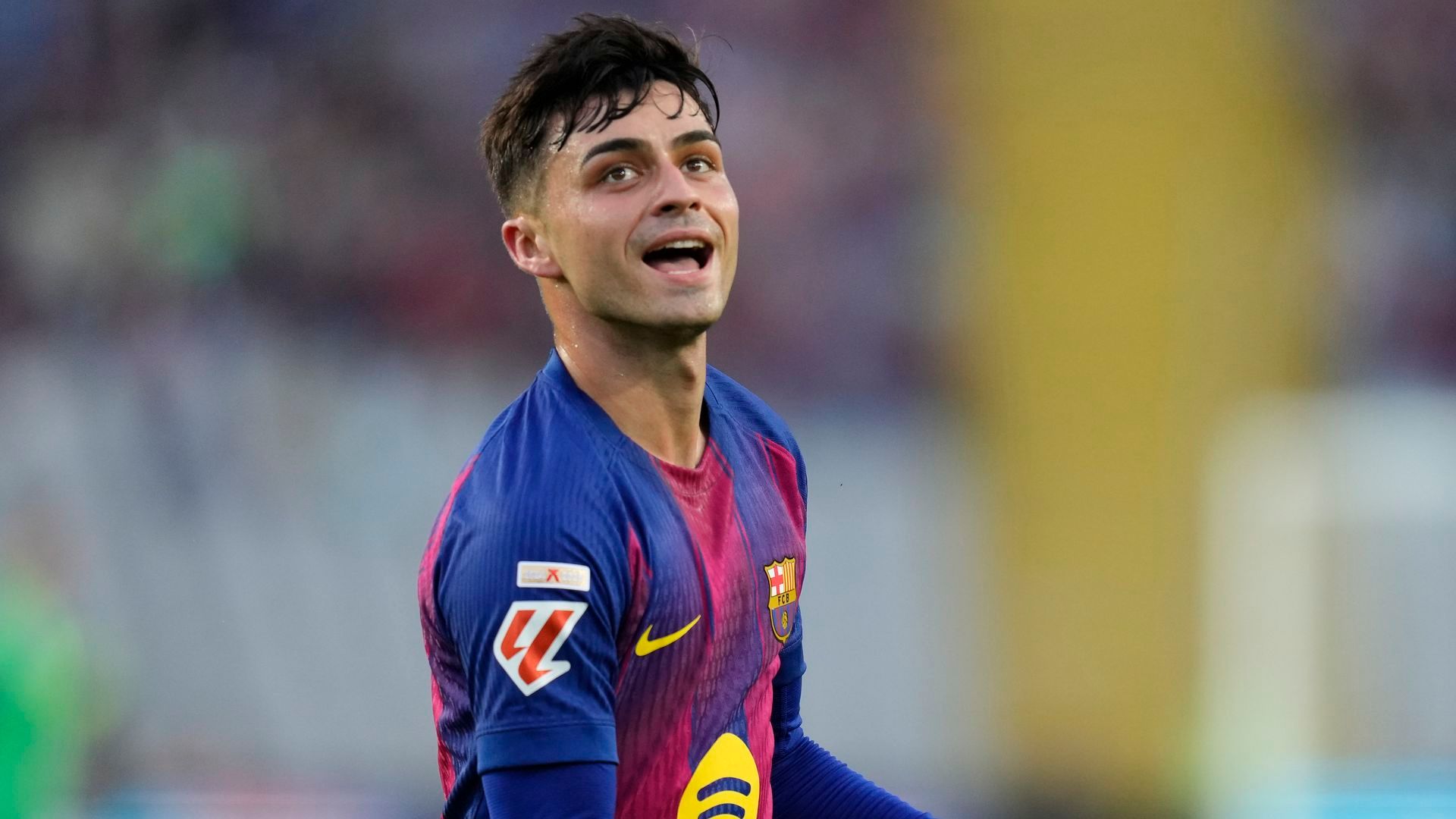 Pedri, centrocampista del F. C. Barcelona Pedri, centrocampista del F. C. Barcelona