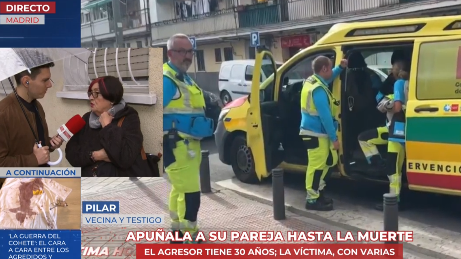 Pilar, vecina y testigo