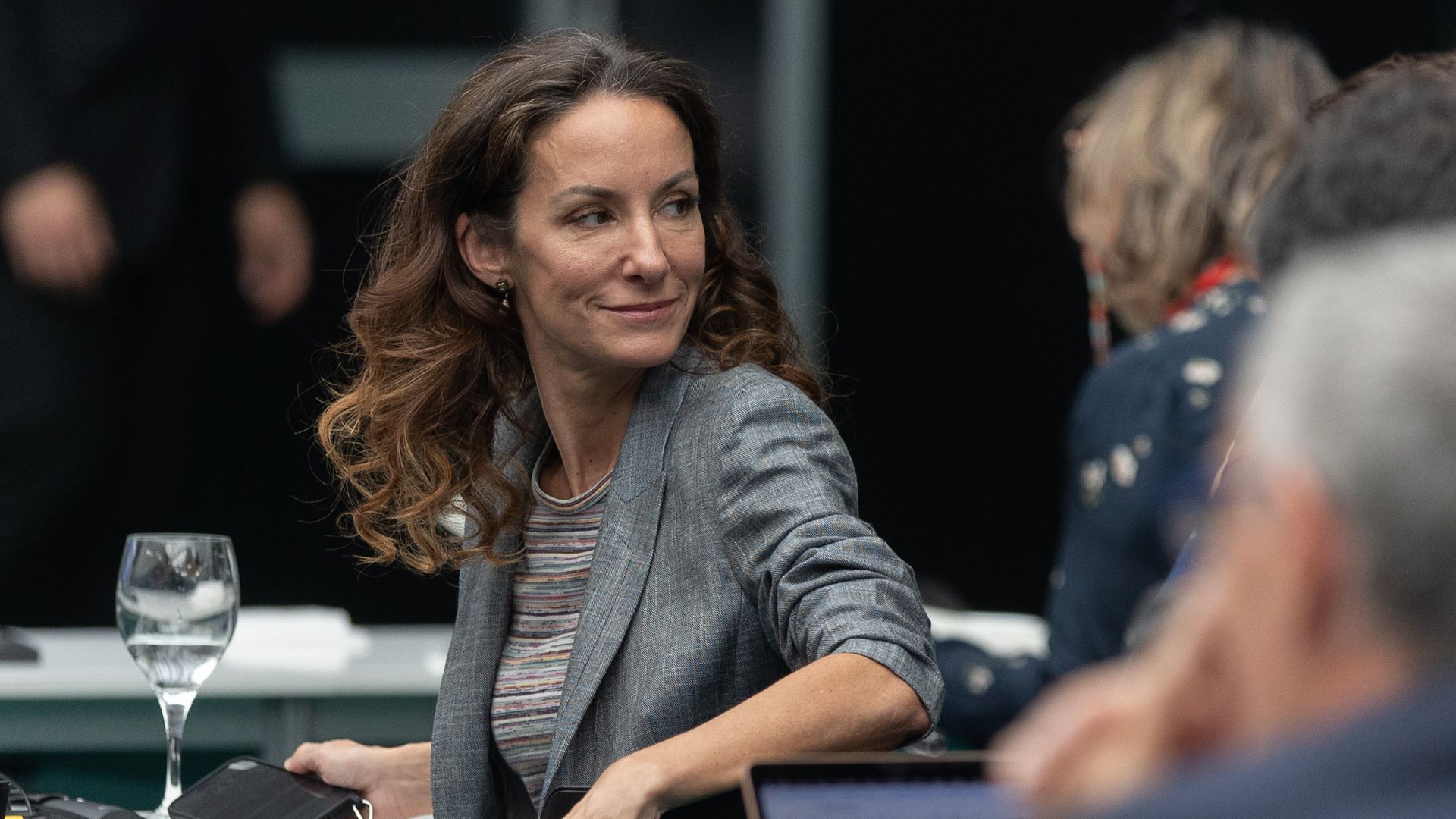 Telma Ortiz reaparece en el Palacio Municipal de IFEMA