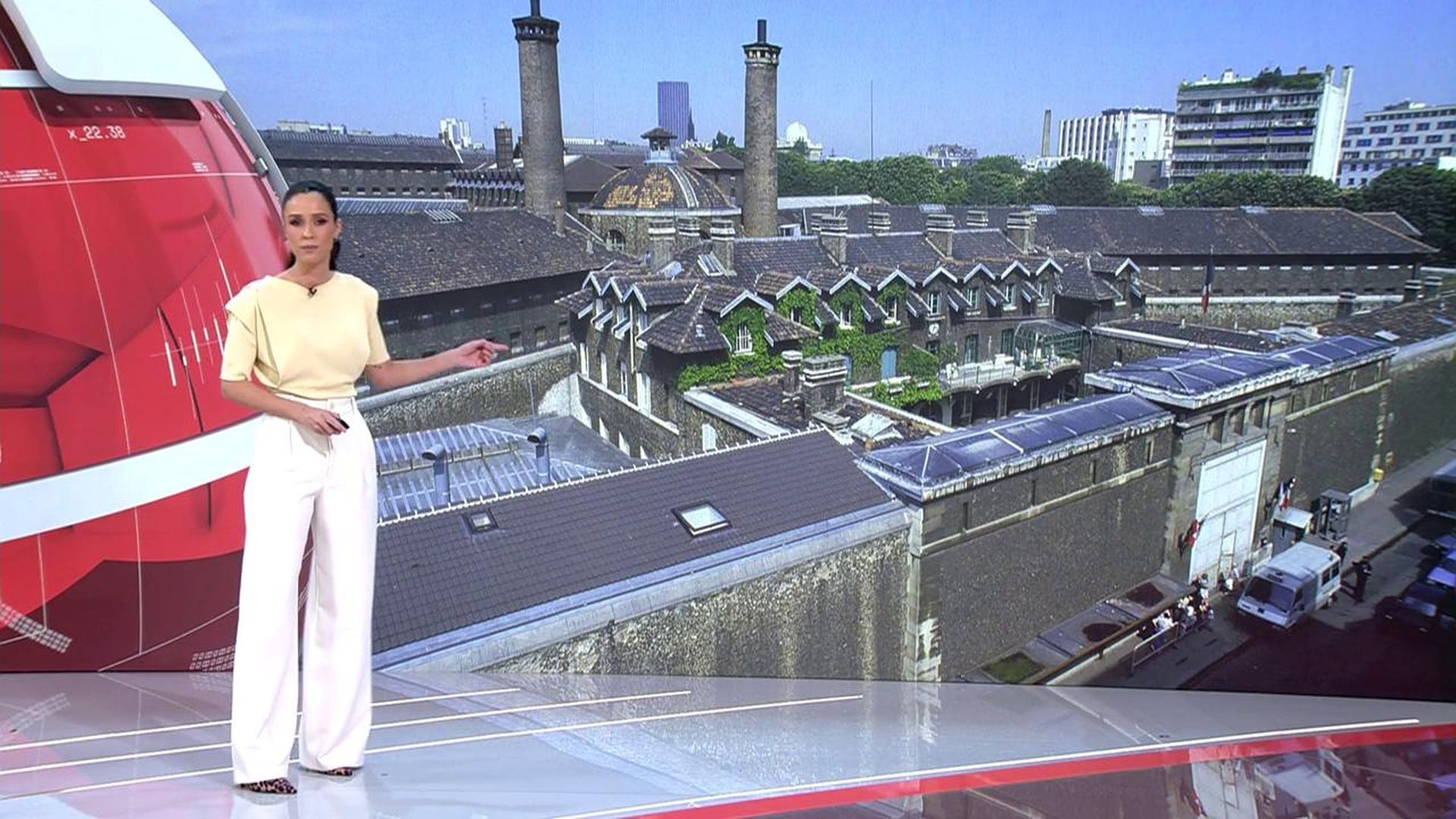 Una imagen de la prisión de La Santé, una de las más seguras de Francia