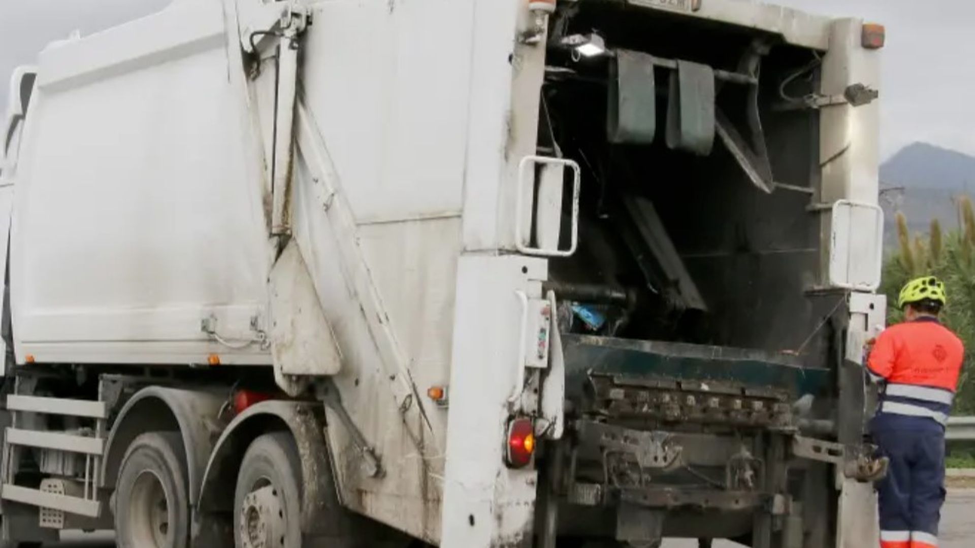 Imagen de archivo de un camión de basura